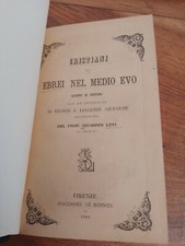 Cristiani ed  Ebrei nel medio