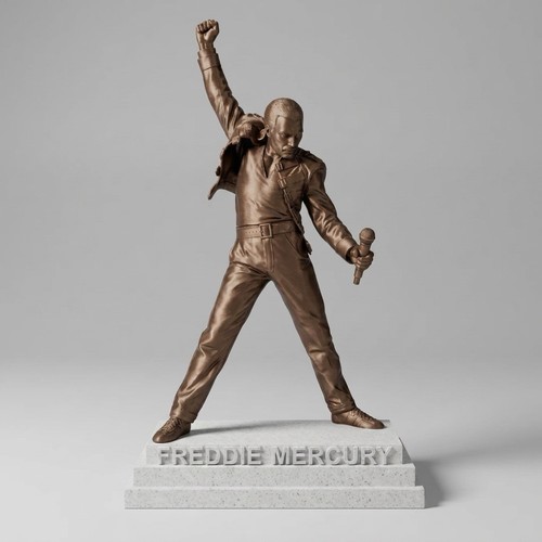 Freddie mercury statue - mercury, –
