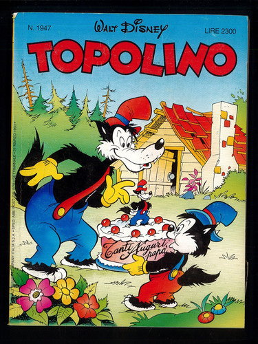 Topolino 1947 del - topolino,