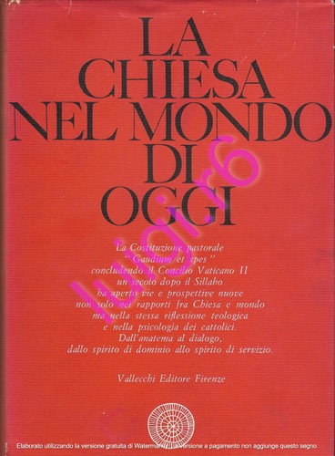 Chiesa nel mondo - di, oggi