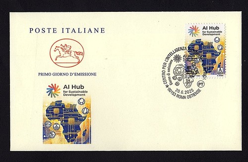 Italia 2025 hub fdc - 2025, "