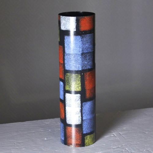 Vase rouleau design - , moderniste