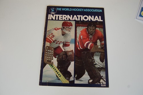 Programma wha hockey 1976 - programma,