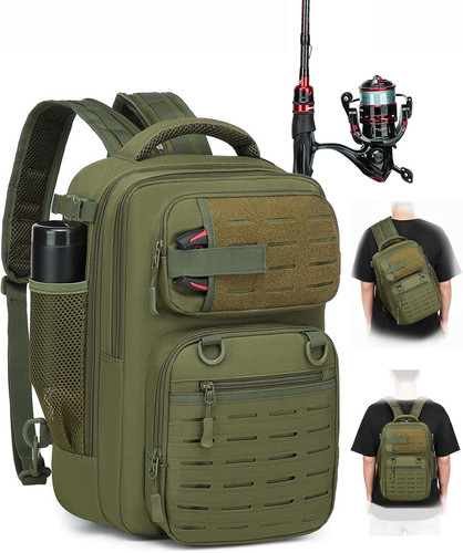 Zaino pesca 1 con - zaino, 2