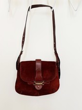 gucci horsebit vintage suede bag