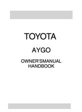 2017 TOYOTA AYGO OWNERS MANUAL