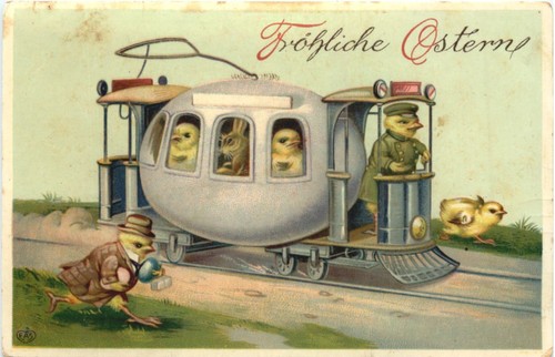 Pasqua coniglio pollo - -,