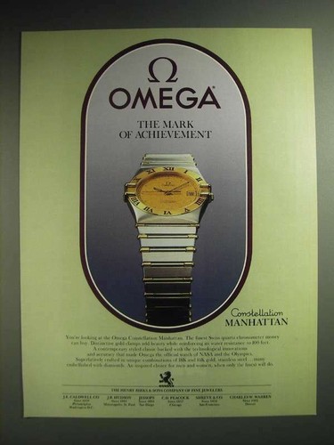Pubblicità orologio omega - pubblicità,