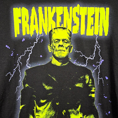 Frankenstein glow camicia - frankenstein,