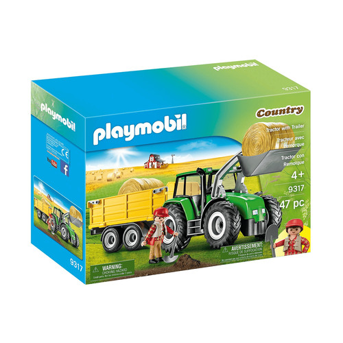 Playmobil 9317 trattore - trattore, con