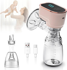 Tiralatte Elettrico, Tira Latte Neonati Portatile, 3 Modalità E 9 Livelli Con Di