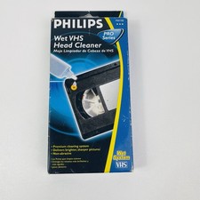 Phillips vhs head cleaner - vhs,