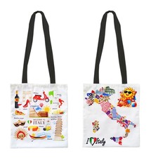 Borsa shopper cotone 38x42 - borsa,