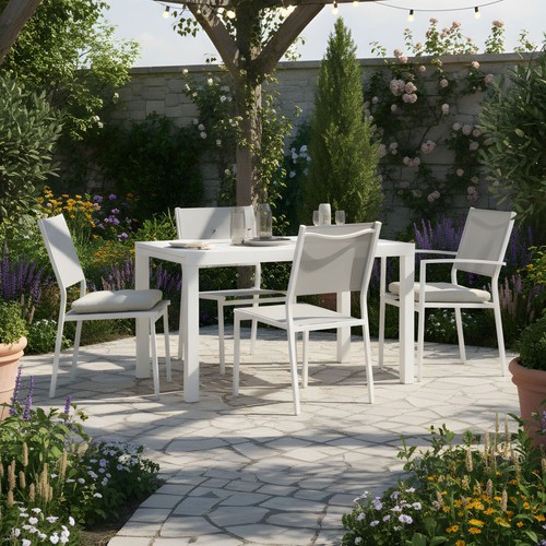 Set pranzo tavolo allungabile - set,
