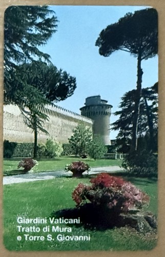 Scheda telefonica vaticano - telefonica,