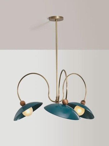 Lampadario fatto mano in - lampadario,