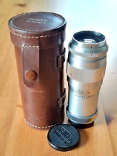 Steinheil Munchen Culminar VL 135 mm f/4.5 - attacco LTM L39 (M39) inc. Tappi e custodia