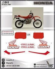 Adesivi XR 600 R 1989 xr 600r XR600RK adhesives/grafiche/stickers/decals