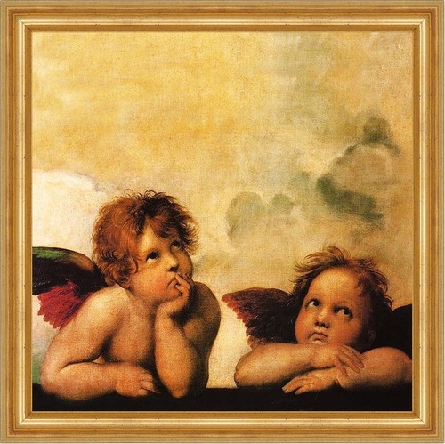 Angelo raffaello madonna - di,