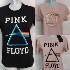PINK FLOYD T-Shirt Ufficiali Donna , Dark side of the moon , the wall, 50 anni