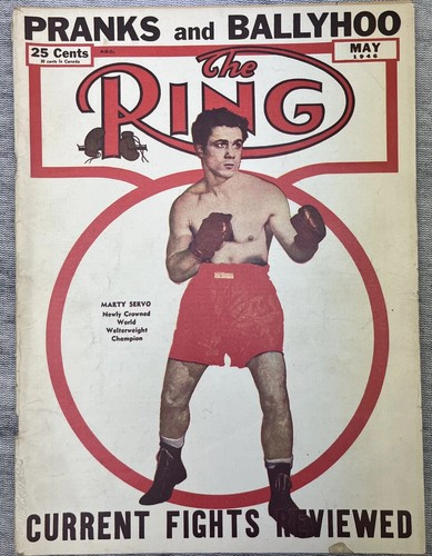 The ring boxing magazine - the,
