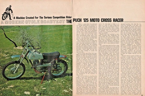 Puch motocross 125 racer - puch,