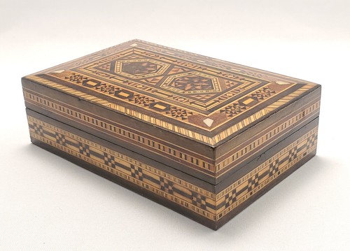 Vintage wood marquetry - wood,