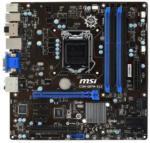 Msi csm q87m e43 intel - intel, q87