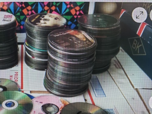 100 loose dvd dvds disc - @,