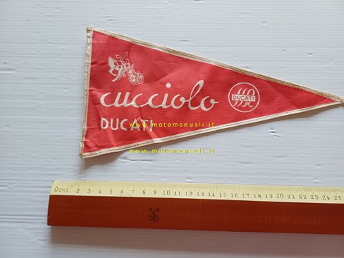 Ducati cucciolo bandierina - cucciolo,