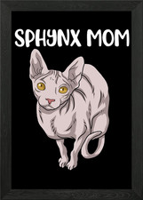 Poster Sphynx gatto mamma