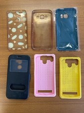 Lotto 6 cover protettive usate. In discrete condizioni. Vari modelli.