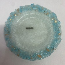 Piattino svuotatasche in vetro di Murano Petenà made in Italy 17 cm arredamento