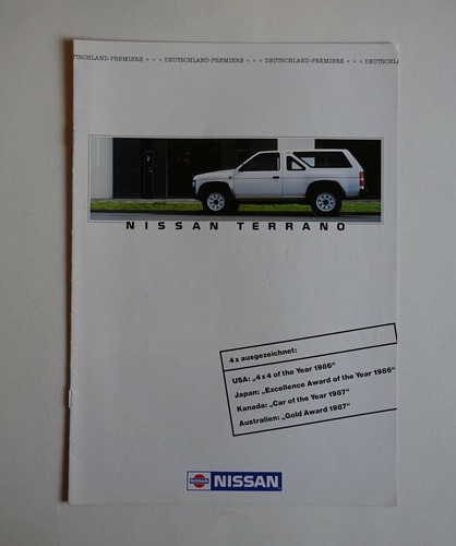Depliant brochure nissan - depliant,