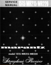 MARANTZ 1515 MR215 MR220 Schematic Diagram Service Manual Schaltplan Schematique