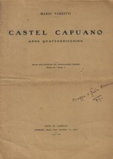 Castel Capuano. Anno quattordicesimo. Mario Venditti. 1935. .
