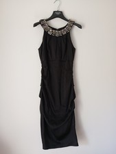 Abito donna elegante In Raso elasticizzato drappeggiato