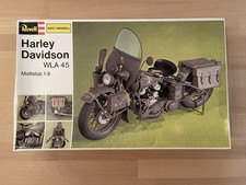 Revell 1/9Harley Davidson WLA 45 Vintage H-2201 Model Kit IMBALLO ORIGINALE -Raro!