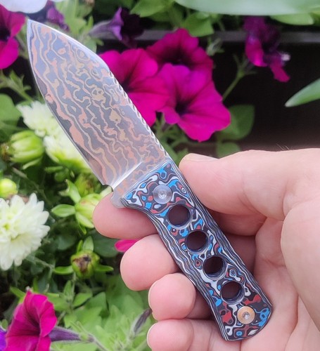 Qsp knife messer canary neck - knife,