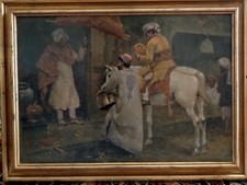 Dipinto Antico Orientalista