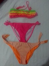 CALZEDONIA lotto 626 costume bimba bambina mare piscina 3 anni bikini