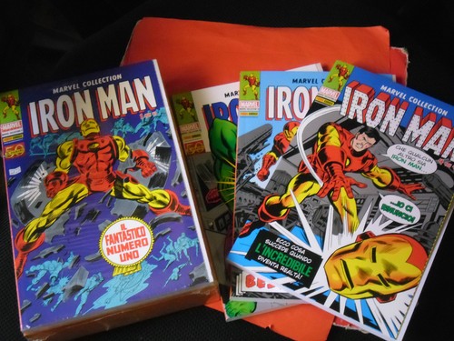 Marvel collection iron man - marvel, collection-iron