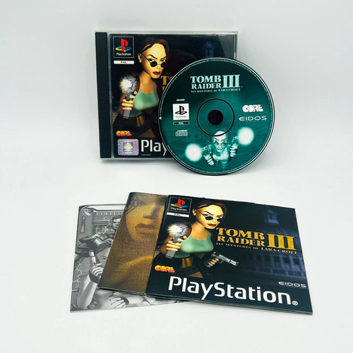 Sony ps1 tomb raider iii - ps1, 3
