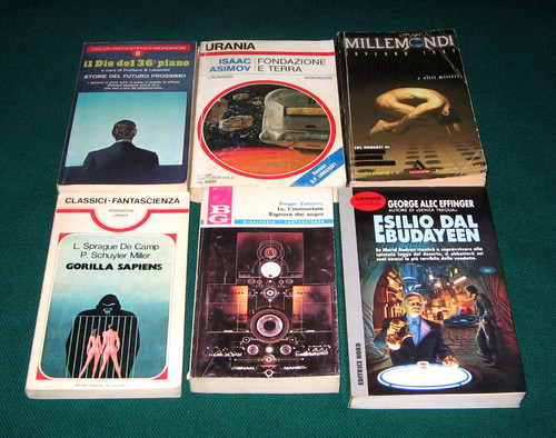 Lotto libri fantascienza - lotto, 6