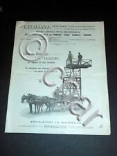 Brochure Vigili del Fuoco / Pompieri - Carro montaggio tipo 