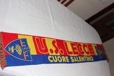 BUFANDA DE FUTBOL DEL EQUIPO ITALIANO U.S LECCE  CUORE SALENTINO SCIARPA SCARF