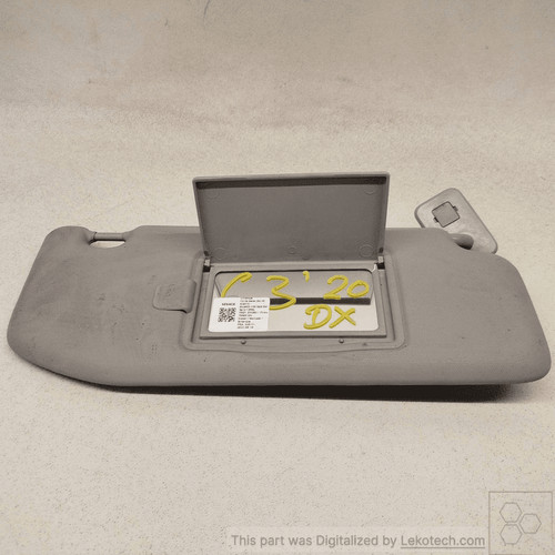 Aletta parasole parabrezza - , dx