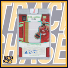 2024-25 Panini Crown Royale Euroleague BK Evan Fournier Silhouettes Firma. 25/11