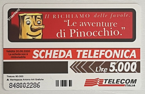 Carta telefonica le - carta,