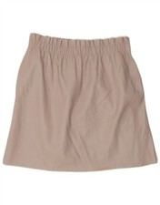 ZARA minigonna donna ecopelle